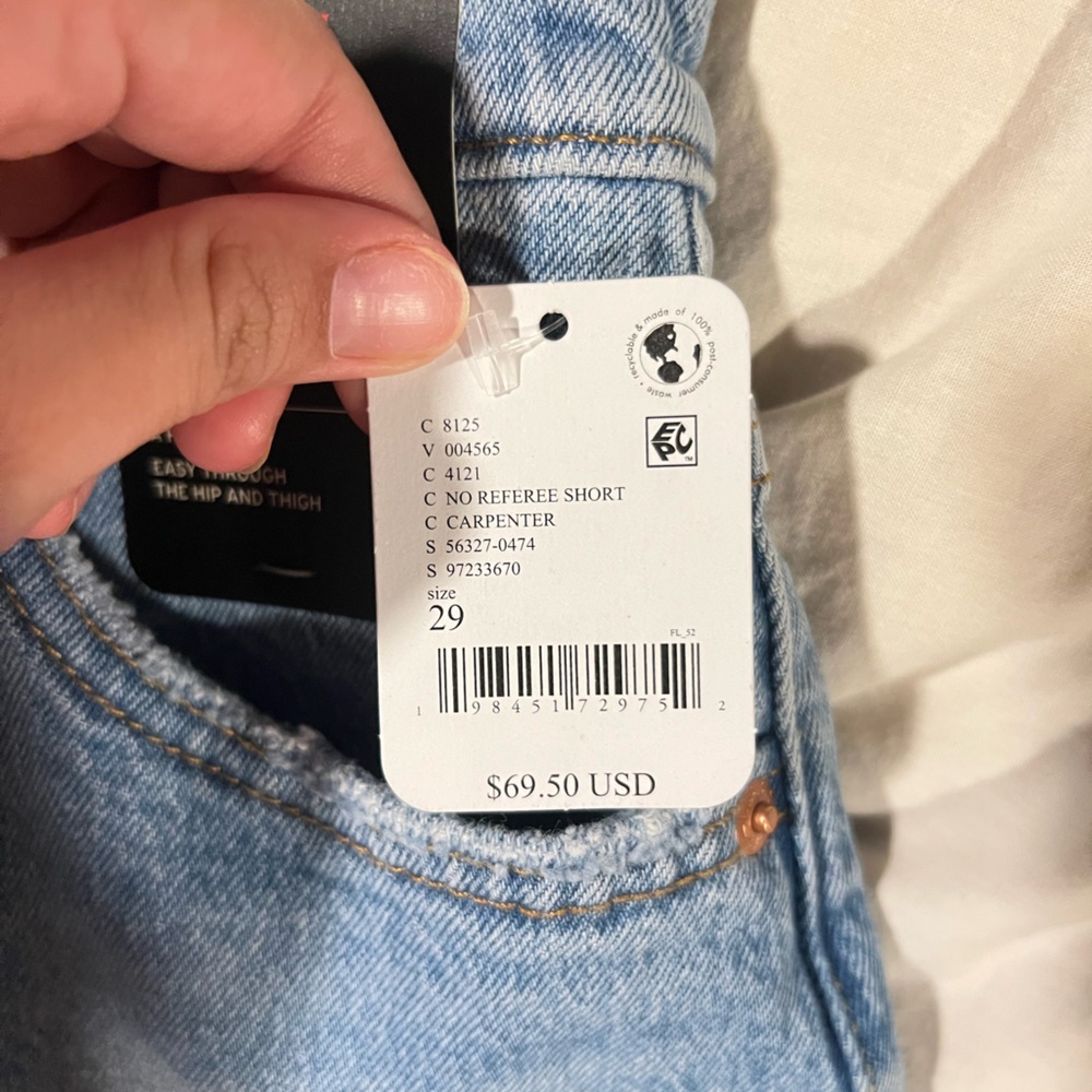 Levi's Blue Denim Overalls Timeless Design - Picture 5 of 5